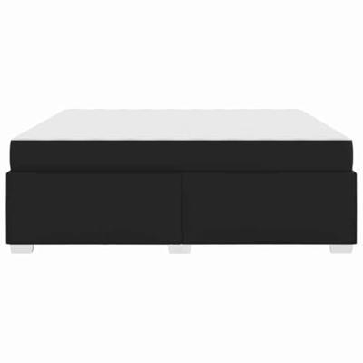 Bedframe Zwart 180 x 200 cm Kunstleer