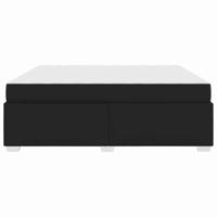 Bedframe Zwart 180 x 200 cm Kunstleer - thumbnail