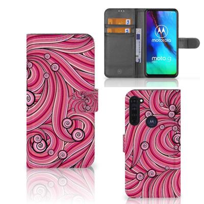 Motorola Moto G Pro Hoesje Swirl Pink Motorola Moto G Pro Hoesje Swirl Pink