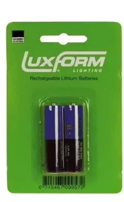 Luxform Solar batterij 2x 14500 li-ion 3.7v