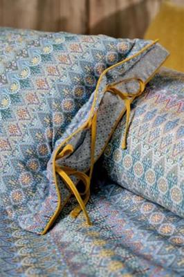 Pip Studio Pip Studio Ashanti Cushion - Blauw 35x60 cm