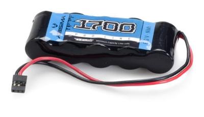 Absima NiMH ontvangeraccu 6 V 1700 mAh Aantal cellen: 5 Stick JR
