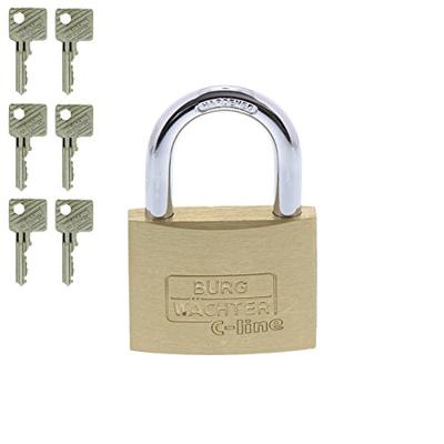 Burg Wächter 33691 Hangslot 50.00 mm Verschillend sluitend Messing Sleutelslot