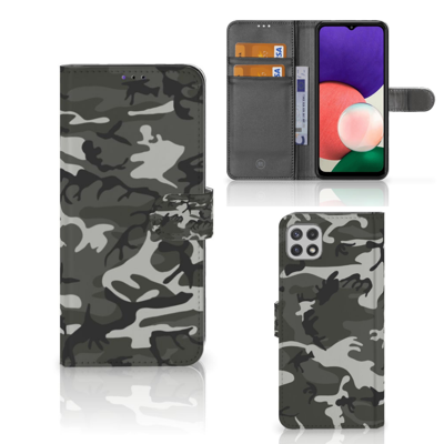 Samsung Galaxy A22 5G | Telefoon Hoesje | Army Light