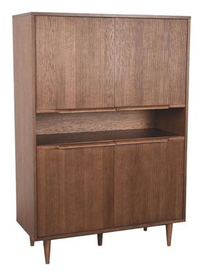 LABEL51 Bergkast Jule - Walnoot - Eiken - Hoge Kast