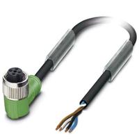 Phoenix Contact 1668221 Sensor/actuator connector, geassembleerd M12 Aantal polen (sensoren): 4 Bus, haaks 1.50 m 1 stuk(s) - thumbnail