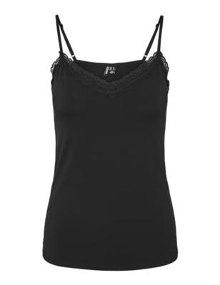 Dames hemd kant - Lace singlet kate - Kanten dames onderhemd - Microfiber singlet