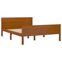 Bedframe massief grenenhout honingbruin 120x200 cm - thumbnail