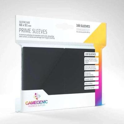 Gamegenic: Sleeves Prime - Black (100 Sleeves)