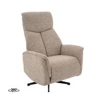 LABEL51 Fauteuil Aarhus - Mushroom - Royal Boucle - 2-Motorig - thumbnail