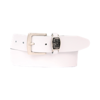 Petrol Riem met gesp (40448) Wit - thumbnail