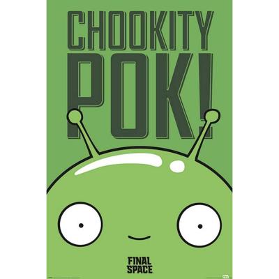 Final Space Mooncake Chookity Pok Poster 61x91.5cm Final Space Mooncake Chookity Pok Poster 61x91.5cm