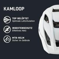Alpina sports mtb helm kamloop 51-55 mat wit - thumbnail