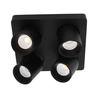 Artdelight 4-lichts opbouwspotLaguna led zwart - PL LAGUNA4 ZW