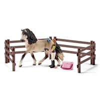 Schleich - Andalusian Horses Care Kit - 42270 - Horse Club Range - thumbnail
