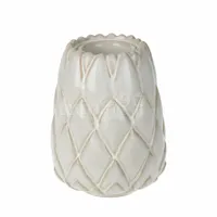 Waxinelichthouder Artisjok Wit 14cm - thumbnail