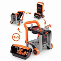 Smoby - Black+Decker - Steekwagen + 3 in 1 doos - thumbnail
