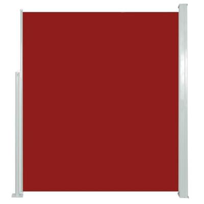 VidaXL Tuinscherm uittrekbaar 160x500 cm rood VidaXL Tuinscherm uittrekbaar 160x500 cm rood