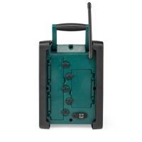 DAB+ Radio | Bouwradio | DAB+ / FM | 2.2 " | Zwart-Wit Scherm | Batterij Gevoed / Netvoeding | Digitaal | 15 W | Bluetooth® | Wekker | IP65 | Handgreep | Groen / Zwart - thumbnail