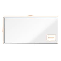 Nobo Premium Plus magnetisch whiteboard, gelakt staal, ft 270 x 120 cm - thumbnail