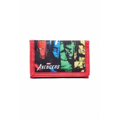 Jim Jam Avenger rood portemonnee met rits en klitteband