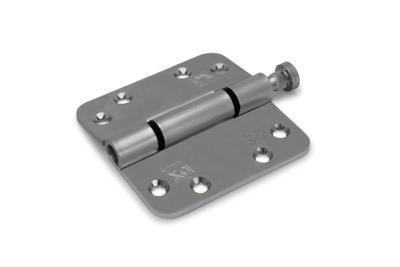 Dulimex Glijlagerscharnier ronde hoeken 3 mm 89x89 mm Staal verzinkt