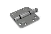 Dulimex Glijlagerscharnier ronde hoeken 3 mm 89x89 mm Staal verzinkt - thumbnail