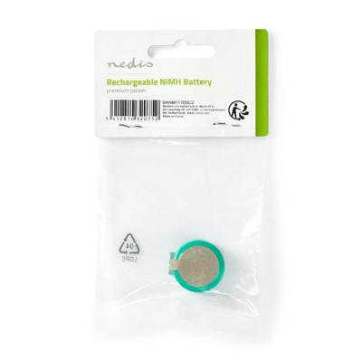 Nikkel-Metaalhydride-Accu | 2,4 V | 250 mAh | Soldeerlip