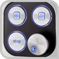 Tefal Equinox TT420D 7 2 snede(n) Zwart, Roestvrijstaal - thumbnail