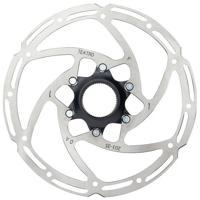 Tektro schijfrem rotor tr203-35 ø203mm, centerlock, zilver - thumbnail