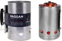 Bbq starter metaal diameter 19,5 cm - thumbnail