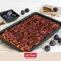 Zenker vruchtentaartvorm rechthoek black metallic 42x29x4cm - thumbnail