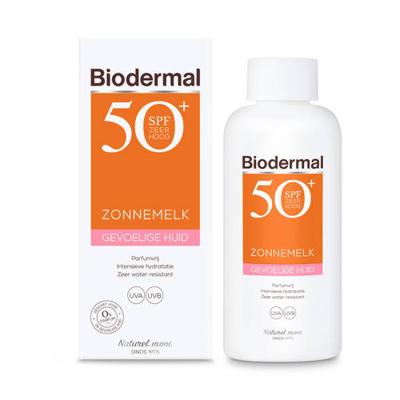 Biodermal Biodermal Sun Milk 200ml Sensitive Skin SPF50