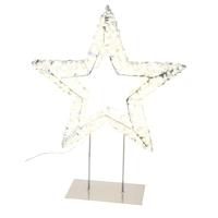 Verlichte Ster Staand Zilver 480 LED Gehlmann - Gehlmann - thumbnail