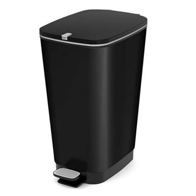 Pattumiera a pedale KIS Chic Bin Style - L - 50 l - Nero Pattumiera a pedale KIS Chic Bin Style - L - 50 l - Nero
