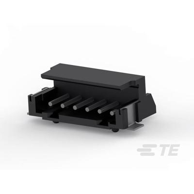 TE Connectivity 292173-6 Male header, inbouw (standaard) Inhoud: 1 stuk(s) Tape on Full reel