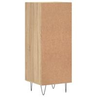 Dressoir 34,5x34x90 cm bewerkt hout sonoma eiken - thumbnail