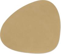 LIND DNA - Dinner Mat Curve - Placemat 37x44 cm Nupo Khaki - thumbnail