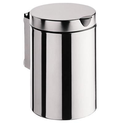 Emco System 2 afvalemmer rond edelstaal 355300100