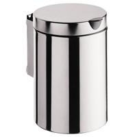 Emco System 2 afvalemmer rond edelstaal 355300100 - thumbnail