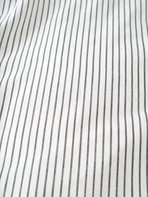 Marc O'Polo Marc O'Polo Classic Fine Stripe Dekbedovertrek 240x200/220 Anthracite