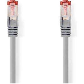 CAT6-kabel | RJ45 Male | RJ45 Male | S/FTP | 7.50 m | Rond | LSZH | Grijs