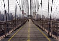 New York Brooklyn Bridge 7-delig Fotobehang 350x260cm - thumbnail