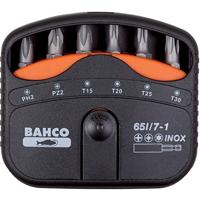 Bahco 65I/7-1 Bitset 7-delig Kruiskop Phillips, Kruiskop Pozidriv, Buiten-zesrond (TX) - thumbnail