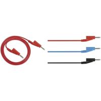 Rohde & Schwarz HZ10R Meetsnoerenset Banaanstekker 4 mm Banaanstekker 4 mm 1.00 m Rood 1 stuk(s) - thumbnail