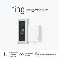 Ring Video Doorbell Pro 2 Plug-in Nikkel, Gesatineerd staal - thumbnail