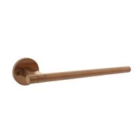 Deurkruk Shiraat by Grand & Johnson op rozet éénzijdig verdekt (li) ø55x8mm PVD koper mat - thumbnail