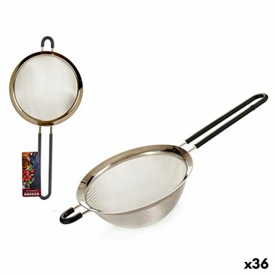 Strainer Kinvara Zwart Grijs Siliconen Roestvrij staal 10,5 x 5 x 26 cm 26 x 26 x 4 cm 10,5 x 26 x 4 cm (36 Stuks)