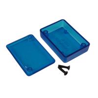 Hammond Electronics 1551FTBU Universele behuizing 50 x 35 x 15 ABS Blauw (doorschijnend) 1 stuk(s) - thumbnail