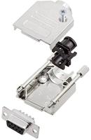 Amphenol L17DTZK25+L77SDB25S D-sub female connectorset 180 ° Aantal polen: 25 Soldeerkelk 1 stuk(s) - thumbnail